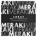 LORAC PRO Matte & Shimmer Eyeshadow Palette, Meraki | Glitter | Mirror Compact | Cruelty Free, Gluten Free, Vegan LORAC