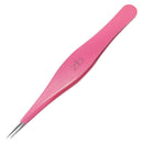 Ingrown Hair Tweezers by Zizzili Basics - Surgical Grade Stainless Steel Fine Pointed Tweezers - Precision Aligned Tips for Splinter, Eyebrow & Facial Hair Removal - with Bonus Tip Guard & Carry Pouch Zizzili Basics Store