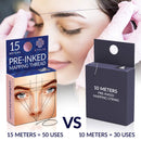Microblading Supplies Pre-Inked Eyebrow Mapping String – 30 Meters - Ultra-Thin, Mess-Free Thread, Create a Crisp, Spot-on Brow Map Every Time – Hypoallergenic, Cosmetic Grade For Permanent Makeup Stylia