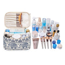 Travel Makeup Bag Large Cosmetic Bag Make up Case Organizer for Women and Girls (Large, Elephant) Narwey