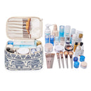 Travel Makeup Bag Large Cosmetic Bag Make up Case Organizer for Women and Girls (Large, Elephant) Narwey