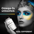 Amen Omega-3 Supplement - 1500mg High-Potency Daily Omega 3 - EPA and DHA Fatty Acids Fish Oil - 45-Day Supply - Fatty Acid Supplements - Fish Oil Pills - Non-GMO - 90 Soft Gels Capsules Infinity Warehouse