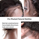 Blomas Lace Frontal Wigs Human Hair 13×4 Lace Front Body Wave Human Hair Wigs For Black Women Lace Frontal Wigs 150% Density Pre Plucked with Baby Hair Natural Black 22 Inch Blomas