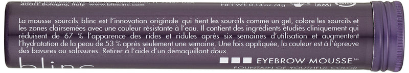 blinc Eyebrow Mousse, Dark Brunette .14 Fl Oz blinc