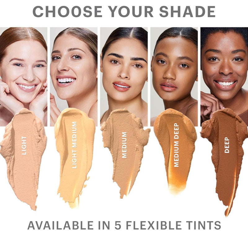 Glo Skin Beauty Oil-Free Tinted Primer SPF 30, (Deep) 1.7 oz - Mineral Makeup for Face, 4-in-1 Foundation Primer, Sheer Coverage, Skincare & Sunscreen With Broad Spectrum UVA/UVB Protection Infinity Warehouse