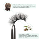 GOO GOO Mink Eyelashes 16mm Natural Mink Lashes 3D Layered Effect Siberian Fake Eyelashes Hand Made Strips Real Eye Lashes Reusable False Lashes for Women 1 Pair GOO GOO Store