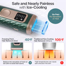 IPL Laser Hair Removal for Women & Men with Cooling Technology | 5 Modes LCD Screen for Painless Face & Body Treatments - Infinity Warehouse