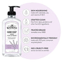 J.R. Watkins Gel Hand Soap For Bathroom or Kitchen, Scented, Cruelty Free, 11 Fl Oz, Lavender, 3 Pack Infinity Warehouse