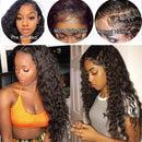 Perstar Water Wave Wig Human Hair Wigs For Women Brazilian Water Wave Lace Front Wigs Human Hair Pre Plucked Lace Front Wigs with Baby Hair Unprocessed Human Hair Wigs Wet and Wavy Lace Front Wigs 10" Perstar Store