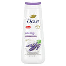 Dove Body Wash with Pump Relaxing Lavender Oil & Chamomile 3 Count for Renewed, Healthy-Looking Skin Gentle Skin Cleanser with 24hr Renewing MicroMoisture 30.6 oz Infinity Warehouse