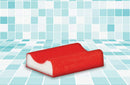 S&T INC. Sole Magic Foot Scrubber, Smoothing Pad or Callus Remover for Feet, 4 Inch x 2.8 Inch x 1 Inch, Rose S&T INC.