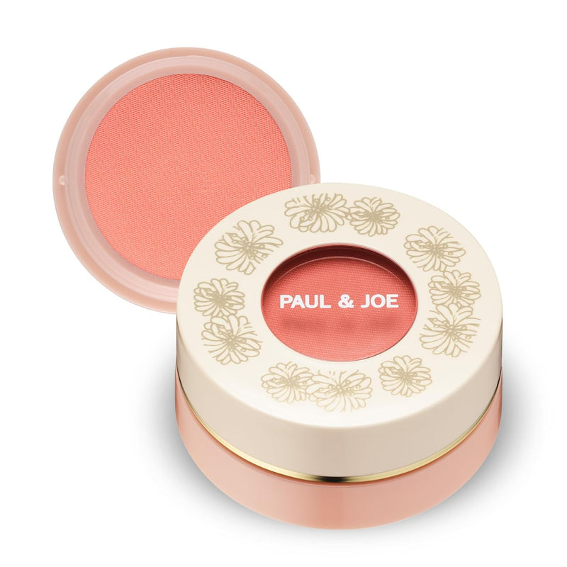 Paul & Joe Gel Blush, Bright and Buildable Blush Makeup, Water-Based Gel Makeup Blush with Hydrating Oils for Dewy, Radiant Finish, Subtle Coral Cheek Tint, 03 Poached Peach, 0.71 oz Infinity Warehouse
