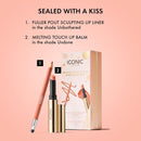 ICONIC LONDON Makeup Set for Natural Glow and Radiant Highlight, Perfect for Stocking Stuffers, Travel-Friendly, Cruelty-Free, Vegan Makeup Infinity Warehouse