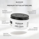 Barker Wellness Tattoo Butter for New & Old Ink – Natural Aftercare Balm with Shea Butter, Turmeric & Lavender – Vegan & Cruelty-Free Tattoo Moisturizer for Vibrant, Healthy Skin – 4oz. Infinity Warehouse