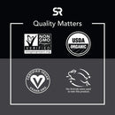 Organic Fractionated Coconut Oil by SR Naturals ~ 100% Pure Multi-Purpose Oil for Hair and DIY products ~ Organic Certified & Non-GMO Verified (1oz) Sports Research