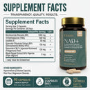 Otium NAD+ Supplement for Women & Men - 1000mg Nicotinamide Riboside with TMG, Resveratrol, Quercetin & Urolithin A | NAD Booster for Cellular Energy, Healthy Aging & Metabolism | 90 Vegan Capsules Infinity Warehouse