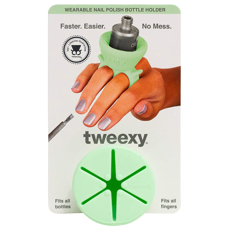 tweexy Wearable Nail Polish Holder Ring, Fingernail Polishing Tool, Manicure and Pedicure Accessories (Retro) tweexy Store
