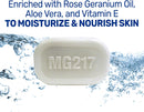 MG217 Psoriasis Dead Sea Exfoliating Bar Soap - Dead Sea Salt, Mud, Aloe Vera, Vitamin E & Rose Geranium Oil for Psoriasis Skincare, 3.2oz Infinity Warehouse
