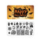 PUEEN Nail Art Stamping Plate - Halloween Party 01 - Theme Park Collection 125x65mm Unique Nailart Polish Stamping Manicure Image Plates Accessories Kit - BH000725 PUEEN