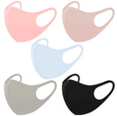 Knitting Factory Light Weight Unisex Adult Fashion Face Covering, Reusable, Dust Proof, Washable, Cool 5 Mixed Colors from US (Set A) Knitting Factory
