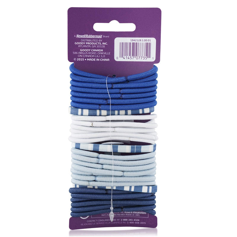 Goody WoMens Ouchless 4 mm Elastics, Nautical, 30 Count GOODY