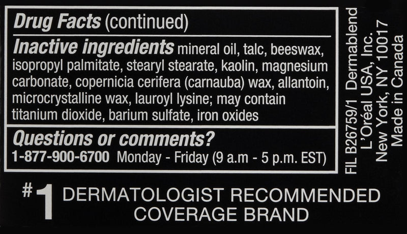 Dermablend Cover Creme Full Coverage Cream Foundation with SPF 30, 1 Oz martinandmark.com