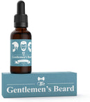 Bay Rum Beard Oil & Beard Balm Kit - Leave-in Conditioner & Softener - All Natural - Styles, Strengthens, Thickens & Softens Promoting Healthier Beard & Mustache Growth - Moisturizes Skin The Gentlemen's Beard