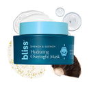 Bliss Mighty Marshmallow + Vitamin C Whipped Mask - Brighten & Hydrate Skin with Marshmallow Root, Vitamin C Powerhouse Blend, Zinc PCA and Olive Leaf Extract - 1.7 Oz (Pack of 4) Infinity Warehouse