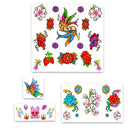 Set of 50 Temporary Tattoos, Classic Savvi