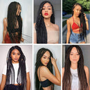 Pre Stretched Braiding Hair Long Easy Braid 30 Inch 8 Packs Expression Braiding Hair Extensions Professional Synthetic Fiber Crochet Twist Braids Alrence