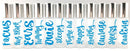 Got Oil Supplies Vinyl Essential Oil Labels - Fits 10ml Roller Bottles and Boston Round Glass Vials - 24 Blue & Pink, Gold or Silver Bottle Stickers To Choose From (Blue & Pink) Discount Manufacturing & Distributing