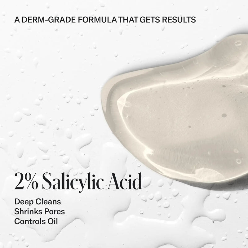 Geologie Acne Control Face Wash | 2% Salicylic Acid Exfoliating Cleanser | Clears Skin, Controls Oil & Prevents Breakouts | Clean Citrus Scent | For Men & Women | 6 fl oz Infinity Warehouse