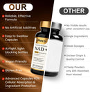 12-in-1 Liposomal NAD+ Supplement NMN Alternative 60 Capsules Infinity Warehouse