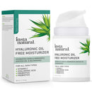 Hyaluronic Acid Oil Free Face Cream - Daily Breakout & Oily Skin Facial Moisturizer - Hydrating, Moisturizing & Brightening Natural Skin Care - Anti Aging & Pore Control Treatment Lotion - 1.7 oz InstaNatural Store