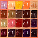 Beetles Dip Powder Nail Kit 20 Colors Fall Harvest Collection Nail Dip Powder with Dip Powder Base Activator and Top Coat Essential Kit Gold Yellow Burgundy Glitter Dipping Powder Nail Art Set beetles Gel Polish
