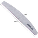 50 Packs Nail Buffering Files 100/180 Grits Doubled Sides Emery Boards Coarse Nail File Set BTYMS Store