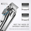 EKUZI Hair Clippers Cordless Hair Trimmer for Men Professional Haircut & Barbers Grooming Kit with 8 Attachment Combs EKUZI