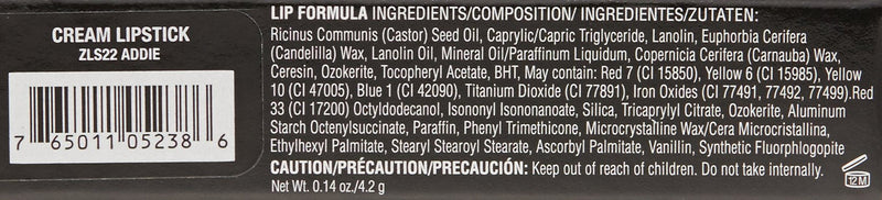 ZOYA Lipstick, Addie ZOYA