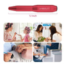 UNIBOUTI Portable Electric Nail Drill Professional Efile Nail Drill Kit for Acrylic Gel Nails, Manicure Pedicure Polishing Shape Tools with Nail Drill Bits and Sanding Bands - Red unibouti