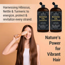 Batana Oil Shampoo and Conditioner - Fights Hair Loss, Promotes Hair Growth, Fights Dandruff, Lice & Itchy Scalp - for Men and Women Sulfate Free - 16 fl oz x 2 Infinity Warehouse