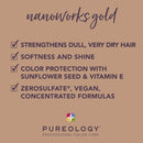 Pureology Nano Works Gold Conditioner Revitalisant | Youth-Renewing Formula for Color Treated Hair | Sulfate-Free | Vegan martinandmark.com