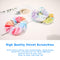 Velvet Hair Pocket Scrunchies Wth Hidden Zipper For Girls Women Cute Elastic hair Accessories ,Great Scrunchy 3 Pcs qiyue