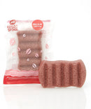 MY Konjac Sponge All Natural Fiber Body Sponge with moisturizing French Red Clay. Excellent for dry or mature skin types. Leaping Bunny Cruelty Free and The Vegan Society approved. MY KONJAC SPONGE