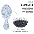 Wet Brush Osmosis Mini Detangler - Sparkling Sea Life - Detangling Travel Hair Brush - Ultra-Soft IntelliFlex Bristles Glide Through Tangles with Ease - Protects Against Split Ends and Pain-Free Wet Brush