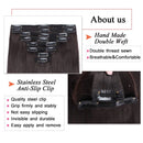 S-noilite Clip in Human Hair Extensions 100% Real Remy Thick True Double Weft Full Head 8 Pieces 18 Clips Straight Silky (10 Inch - 110g,Natural Black (