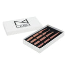 M LASH Set Of 4 Diamond Grip Eyelash Extensions Tweezers - Japanese Steel Lash Supply (Rose Gold) M Store