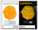 Eye Candy Mica Powder - Orenji Orange (25g) Glow in The Dark - Colorant for Epoxy - Resin - Woodworking - Candle Making - Slime - Nail Polish - Cosmetic Grade - Non-Toxic (Orenji Orange, 25 Grams) Eye Candy