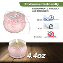 MelodySusie Portable UV LED Nail Lamp & MelodySusie Aromatherapy Scented Candles for Home -Natural Soy Wax 4.4 Oz Portable Travel Tin Candle MelodySusie