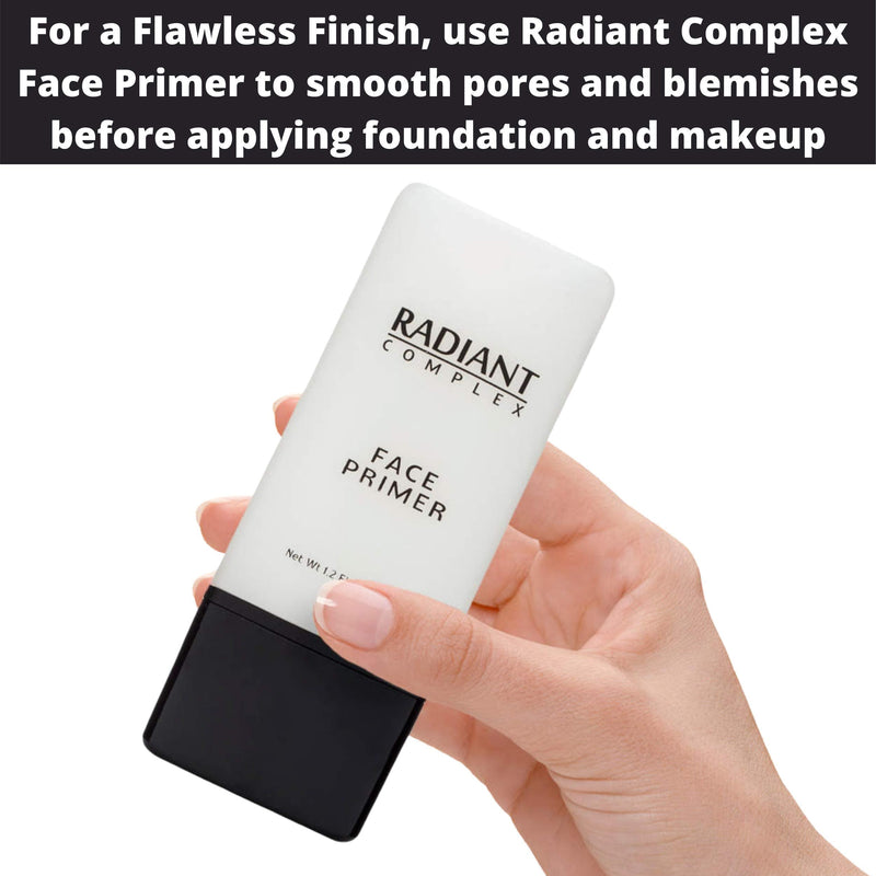 Radiant Complex Makeup Bundle: Face Primer, Eyelash Primer, and Finishing Powder (1 Of Each) Radiant Complex