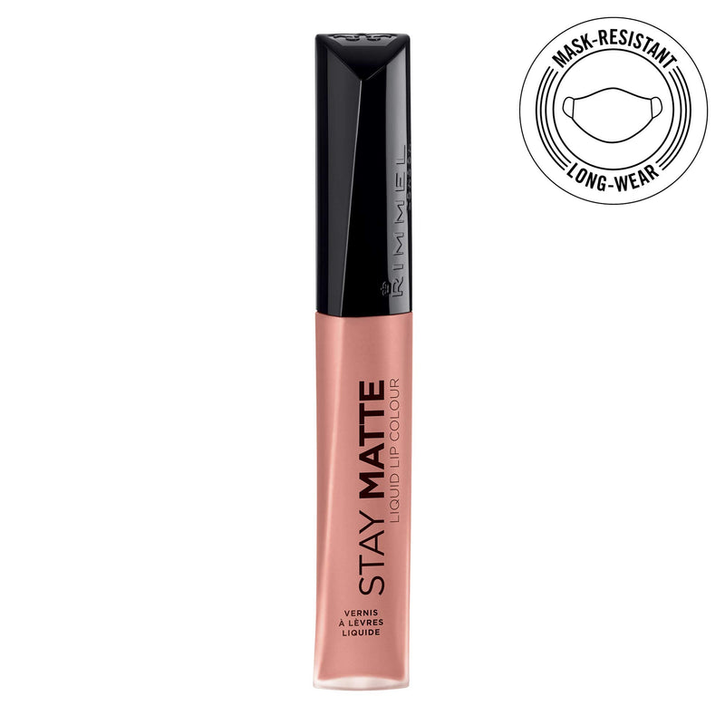 Rimmel Stay Matte Liquid Lip Colour, Raw Kiss (1 Count) Rimmel